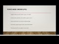 ماهو أمر الشراء Purchase Order PO في المشتريات