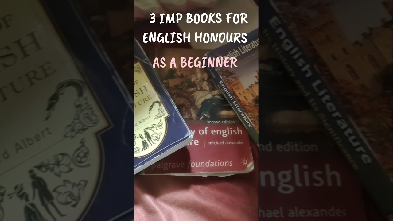 3 Important Books for History of Literature| For Beginners| PUBDET