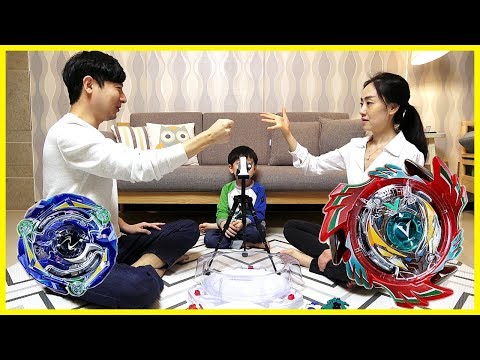 베이블레이드 버스트 갓 배틀 세트 한정 컬러 가족 팽이 장난감 대결 놀이 뉴욕이랑 놀자 NY Toys