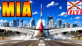 LIVE MIAMI INTERNATIONAL AIRPORT Close Plane and Train Action August 20 2026