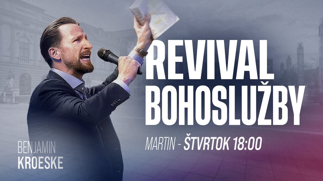 Pastor Ben Kroeske v Martine | Bohoslužba LIVE