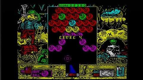 Cannon Bubble - ZX Spectrum +3 - Retro Virtual Machine v2.0 BETA-1 r5 emulator