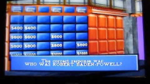 Jeopardy! Nintendo 64 Run Game 13: Part 2