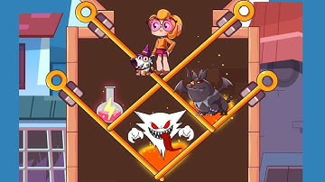 Save Her Gameplay Super Villain Pin Pull - Pull The Pin Save The Girl