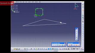 Celebrity CATIA v5 | DASSAULT SYSTEMES | Walkthrough Part - 25 | CORNER SKETCH Profile