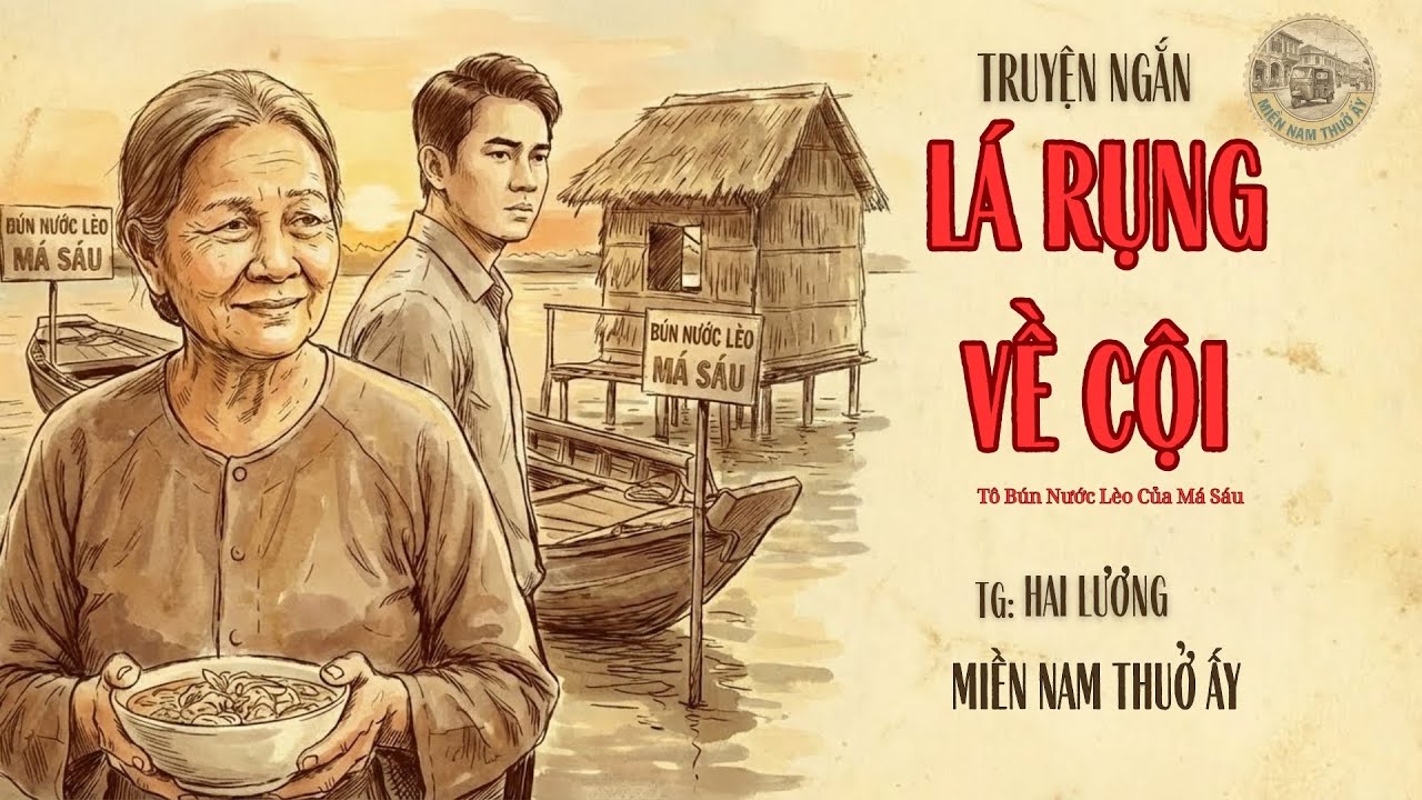 Chuyện Xưa Dễ Ngủ | Lá Rụng Về Cội - Tô Bún Nước Lèo Của Má Sáu | Nghe Là Ngủ Ngon