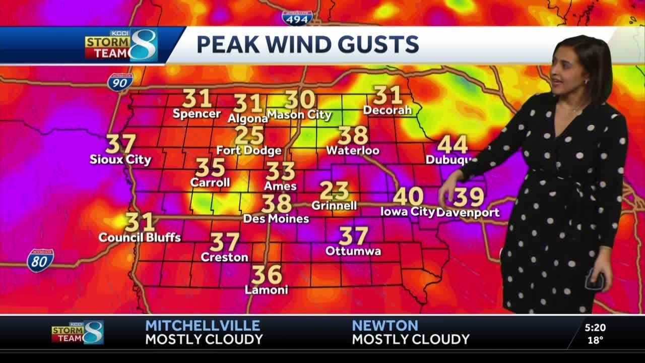 A brief snow shower tonight, big warm up by the weekend YouTube