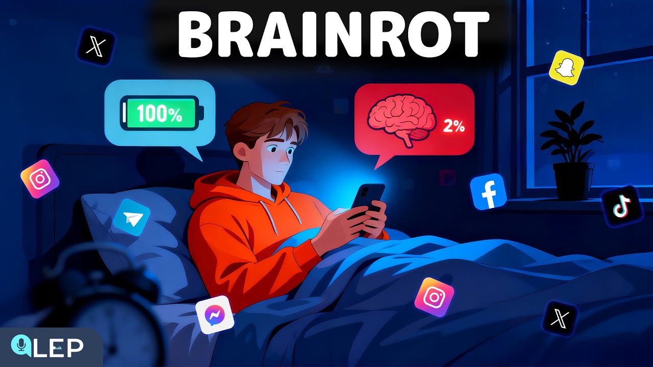 Brainrot is Ruining Our Life | Learn English Podcast with Daily Conversations ( A2-B1)