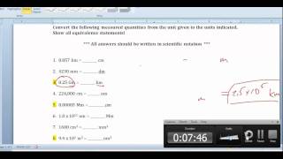 unit conversions Part 2