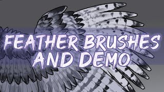 New feather brushes and demo