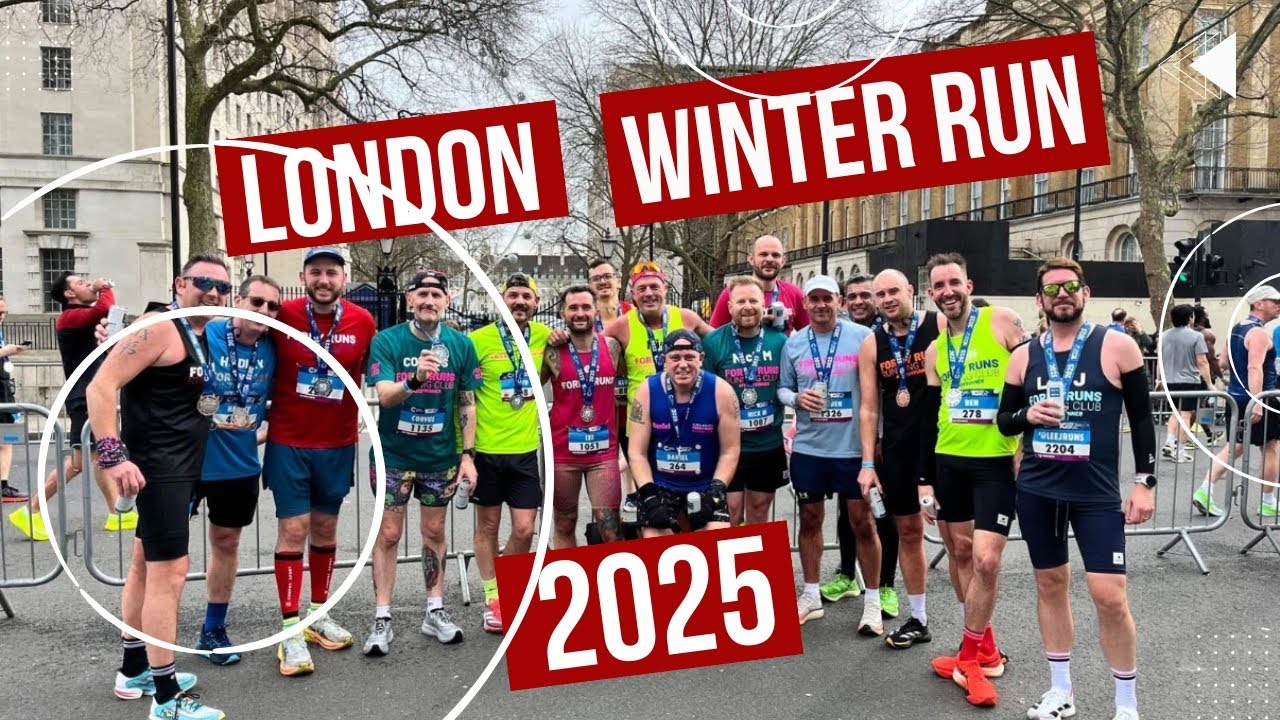 2025 LONDON WINTER RUN - Race Day Vlog!
