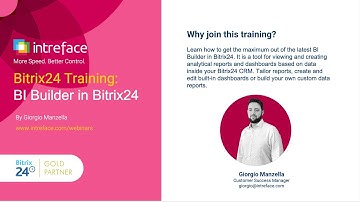 LIVE TRAINING: BI BUILDER IN BITRIX24