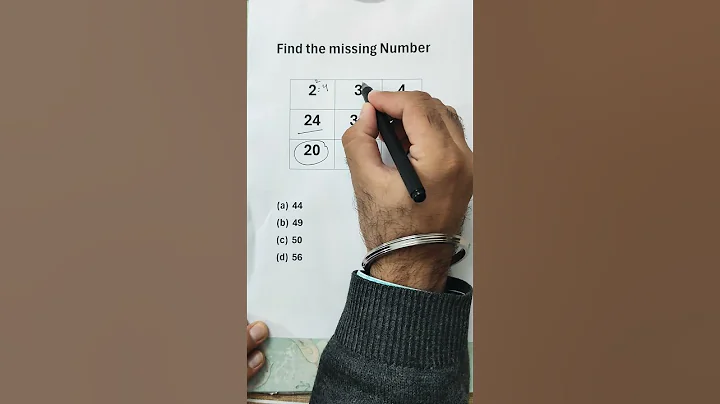 Find the missing Number |#ssc  #logicalreasoning #ssccgl #ytshorts #upsc  #shorts