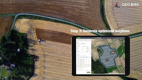 Geo-Bird wayline creation tool