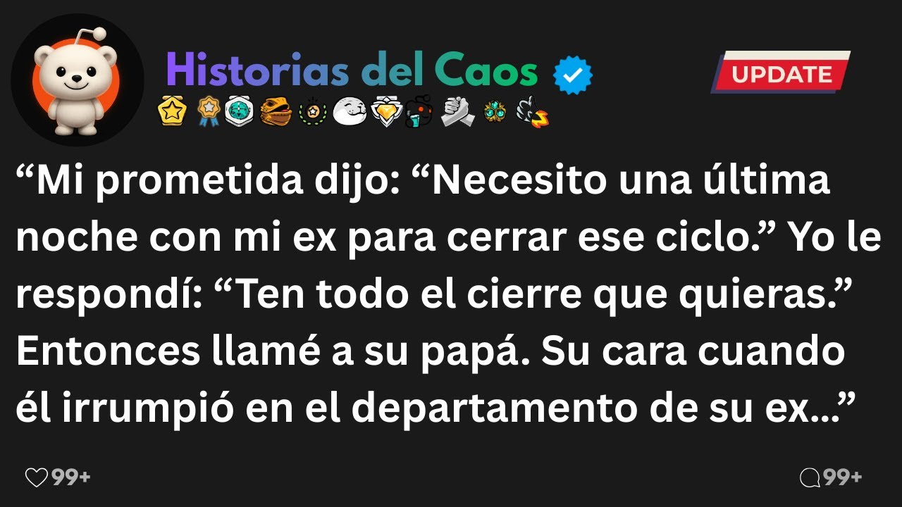 Mi prometida dijo: “Necesito una última noche con mi ex para cerrar ese ciclo.” Yo le respondí: “Ten