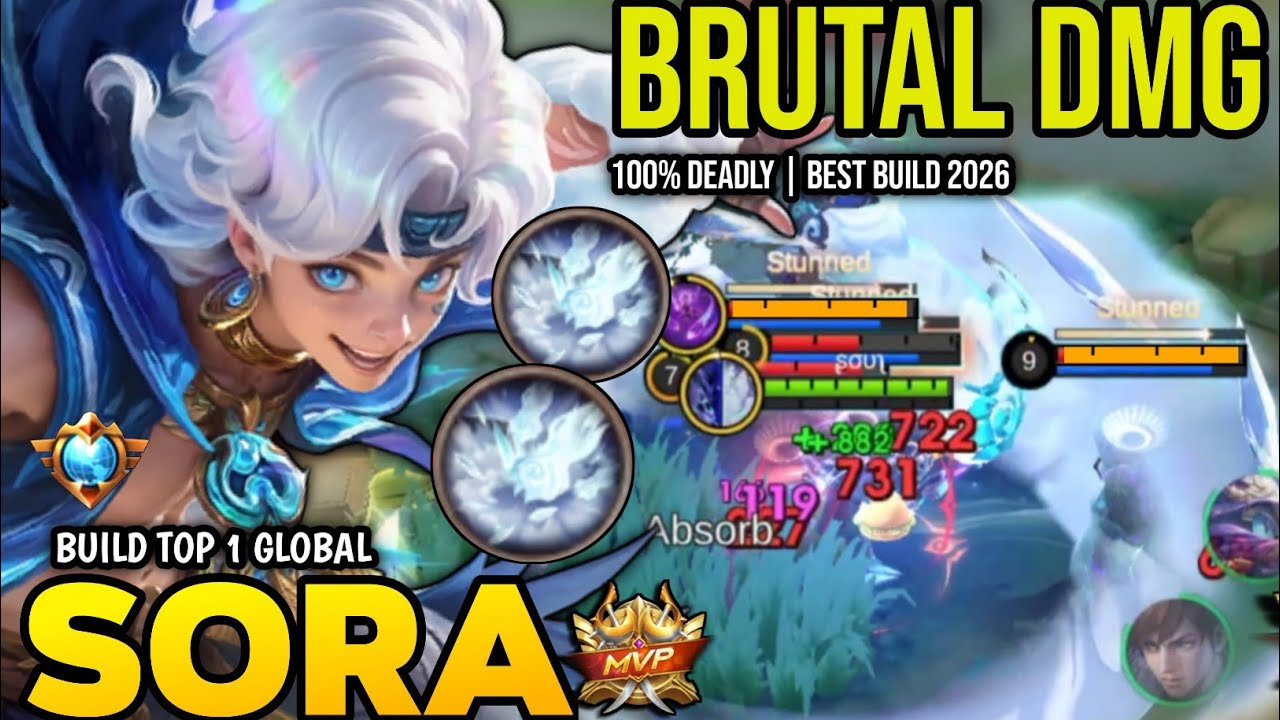SORA BEST BUILD 2026 | BUILD TOP 1 GLOBAL SORA GAMEPLAY | MOBILE LEGENDS✓