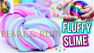Most Satisfying Slime With Pearl Ruby Worms In Slime Super Fish 96