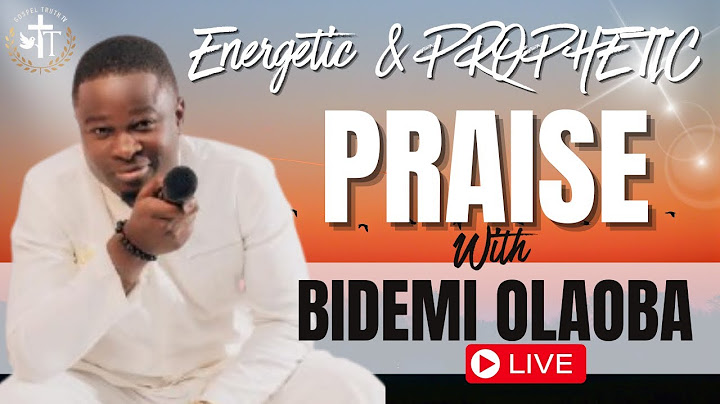 BIDEMI OLAOBA'S ENERGETIC AND PROPHETIC PRAISE AT RCCG CHAMPION CATHEDRAL