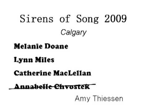 Sirens of Song - Premier Folk Music in Calgary