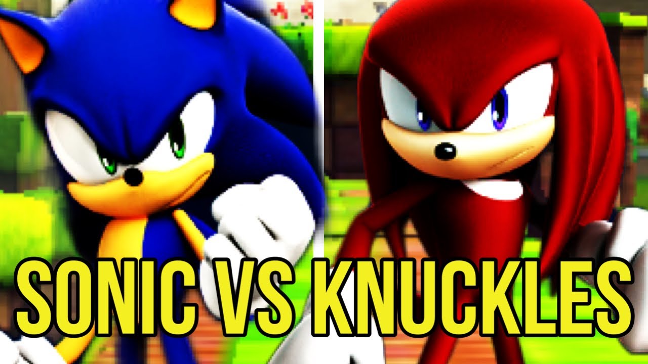 Sonic Forces Sonic VS Knuckles! YouTube
