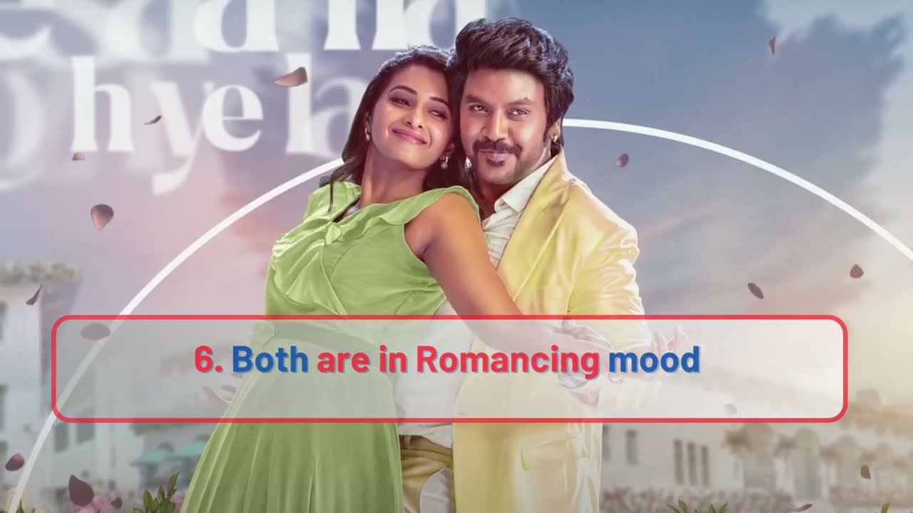 10 Beautiful Photos of Paadatha Pattellam song / Rudhran. 