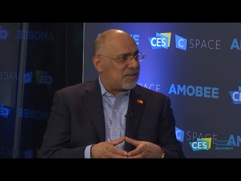 Mastercard's Raja Rajamannar in the C Space Influencer Studio