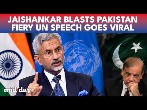 India TORCHES “Terrorist State” Pakistan At UN: Jaishankar EXPOSES Sharif’s LIES, Fires Warning