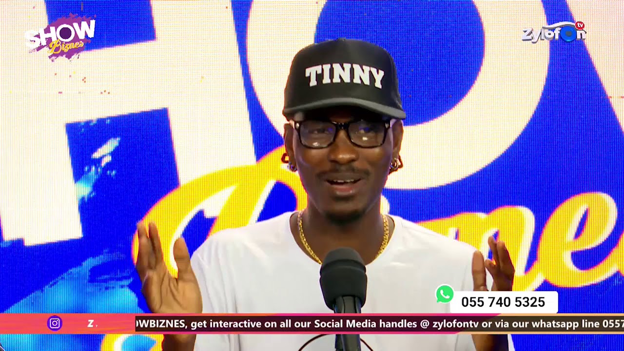 TINNY MAKES A LEGEND STATEMENT ON ZYLOFON TV'S SHOW BIZNESS