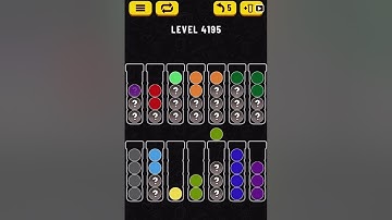 【Ball Sort Puzzle】Level.4195