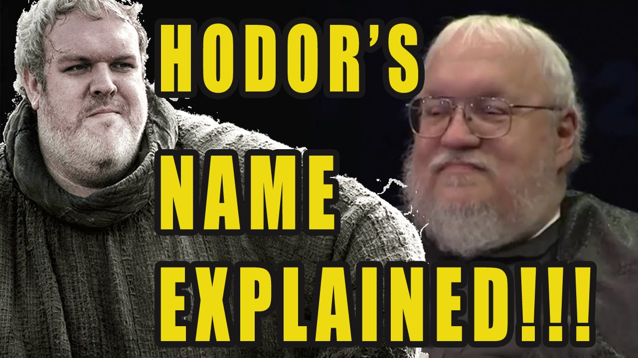 How Hodor Got His Name Game Of Thrones Season 6 Episode 5