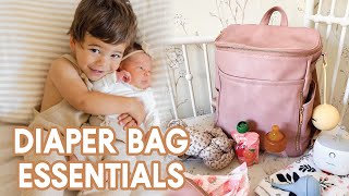 WHATS IN MY DIAPER BAG for 2 Under 2