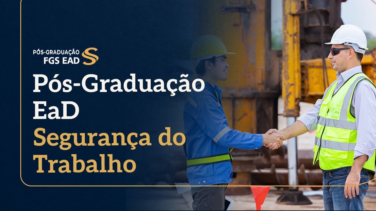 EAD - PÓS-GRADUAÇÃO SEGURANÇA DO TRABALHO - YouTube