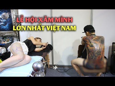 Video Trần như nhộng' tại lễ hội xăm mình lớn nhất Việt Nam - youtube