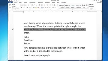 Word 2013 Editing Text Part 5