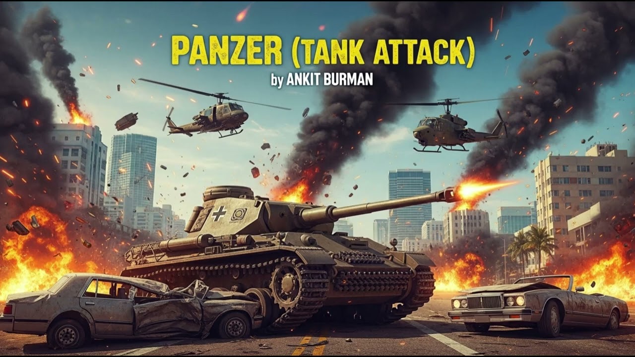 Panzer (Tank Attack) — ANKIT BURMAN | Боевая тема GTA Vice City | Synthwave Power 2025