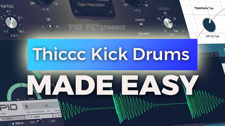 Making Thiccc Kick Drums  | A Sound Design Tutoria...