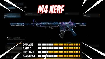 M4 NO STOCK NERF(STILL OVERPOWERED)