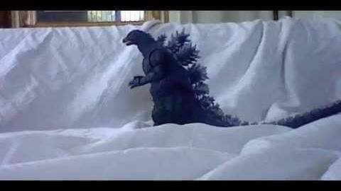 godzilla animation test (no sound)