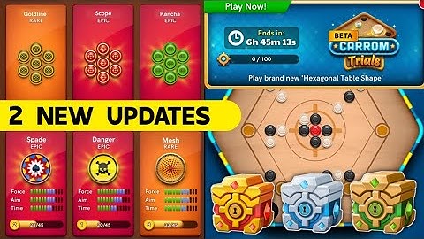 Carrom Pool 2 New Updates | Carrom Trials Event | Jamot Gaming