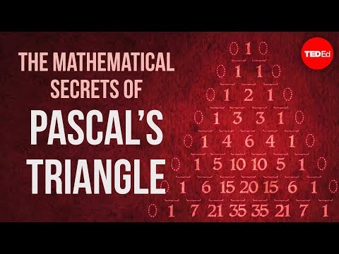 Video: Hoe wordt de driehoek van Pascal gebruikt in de algebra?