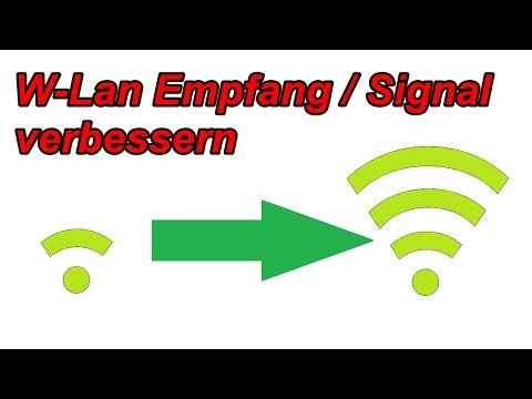 3 Tipps um das WLAN – Signal zu verbessern / W-LAN Reichweite erhöhen / Sendeleistung verstärken