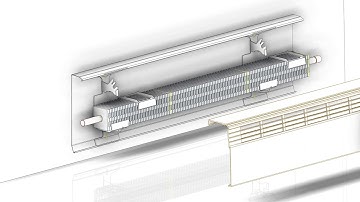 Slant Fin Revital Line Baseboard Cover
