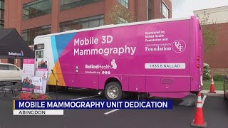 Ballad Health hosts dedication for mobile 3D mammography unit