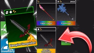 WHAT PEOPLE OFFER FOR VAMPIRE VANQUISHER!🦇[+GIFTS FROM FANS💜] | Roblox Survive the Killer🔪