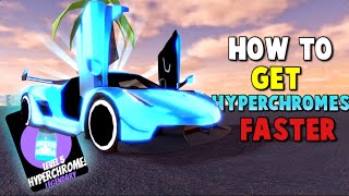 Fastest Way To Get Hyperchromes In Roblox Jailbreak | Get Hyperchrome Level 5 Insanely Fast!