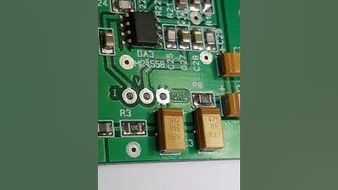 RF board for EU1KY antenna analyzer