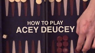 How To Play Acey-Deucey Backgammon Guided Step By Step Game