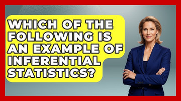 Which Of The Following Is An Example Of Inferential Statistics? - The Friendly Statistician