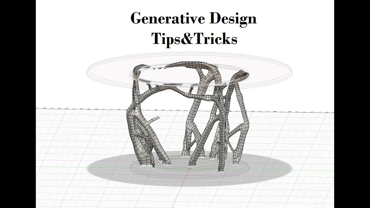 Autodesk Fusion 360 - Generative Design - Tips&Tricks - YouTube