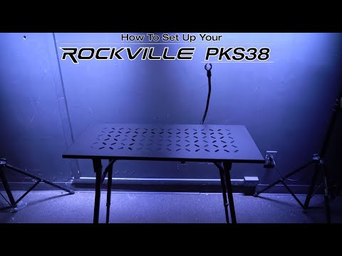 How To Set Up Your Rockville PKS38 Platform-Style Keyboard/DJ